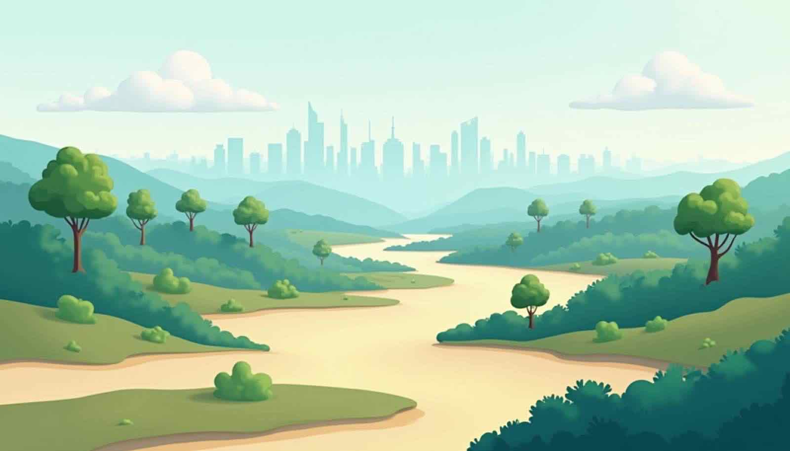 展示地区真实感与账号场景匹配关系的抽象封面图