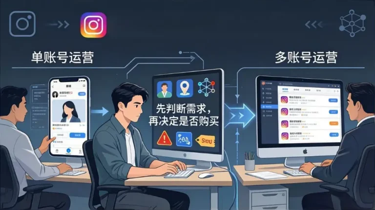 Instagram 代理购买指南 教你按场景选择更合适的代理类型