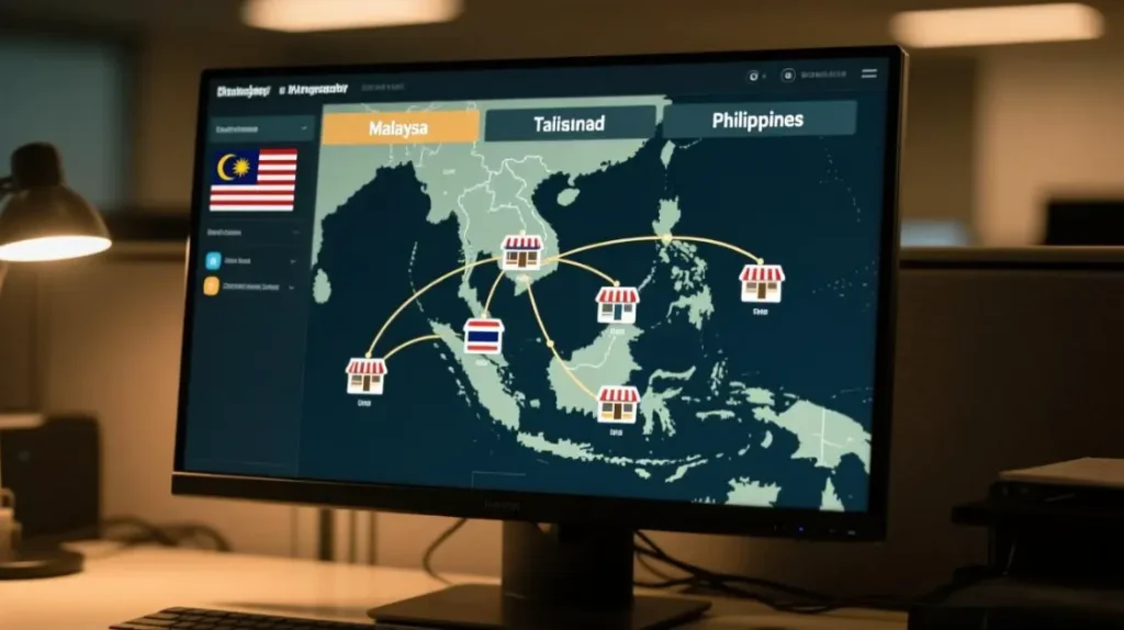 在工位上为不同国家店铺桶分配稳定住宅登录线路