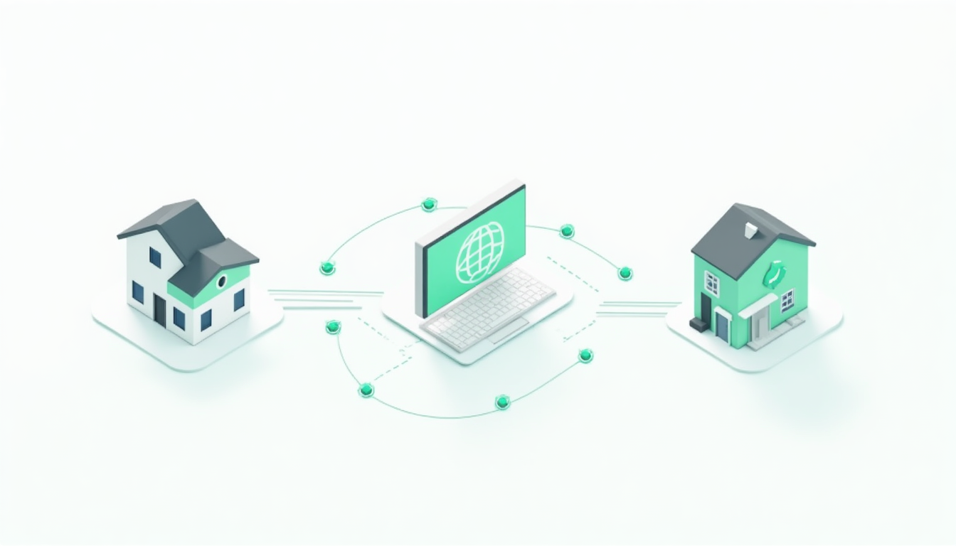 静态住宅代理适合账号稳定场景示意图