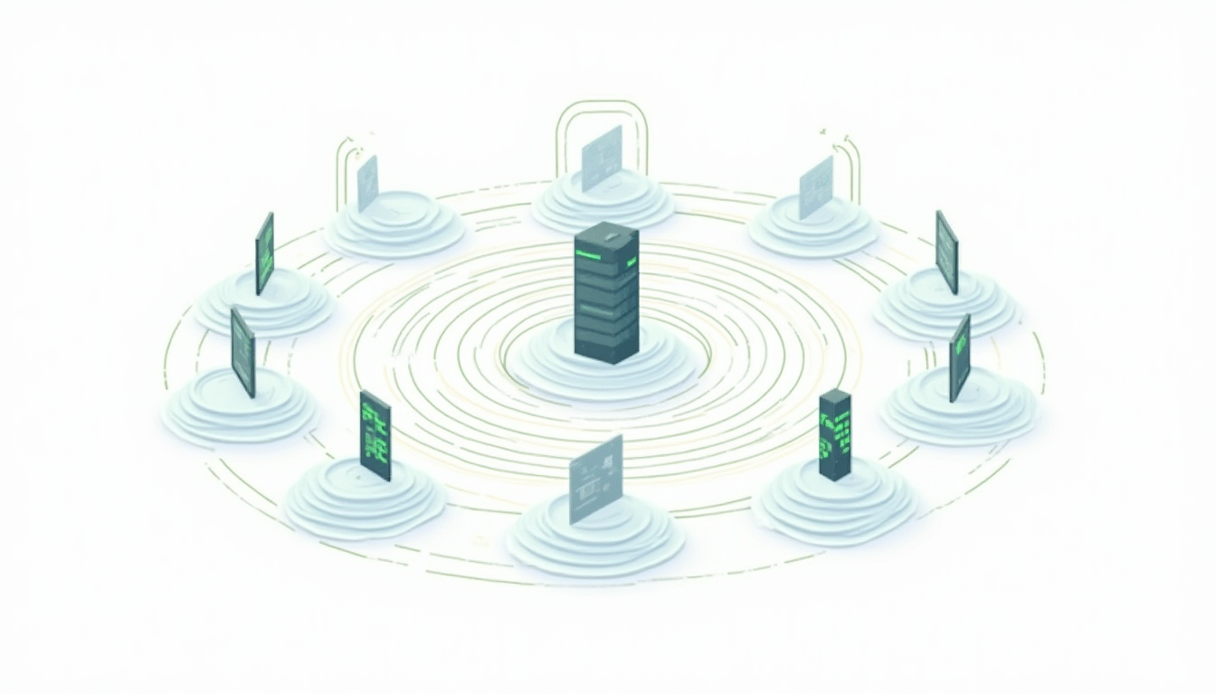 动态机房代理适合高并发任务示意图