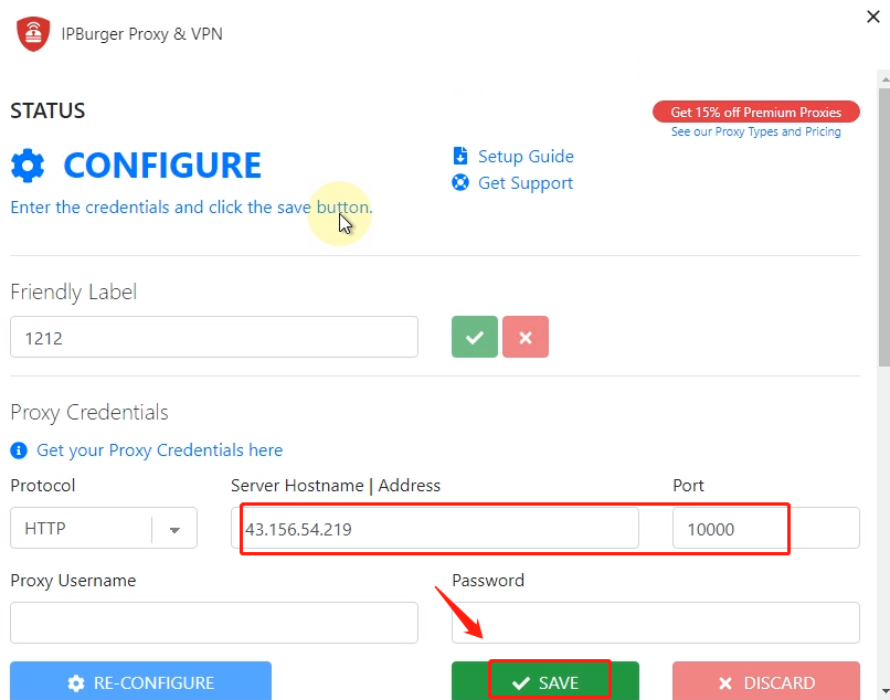 IPBurger Proxy & VPN