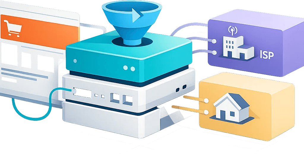 AliExpress代理控制面板，展示成功率、低延迟与地区定位能力
