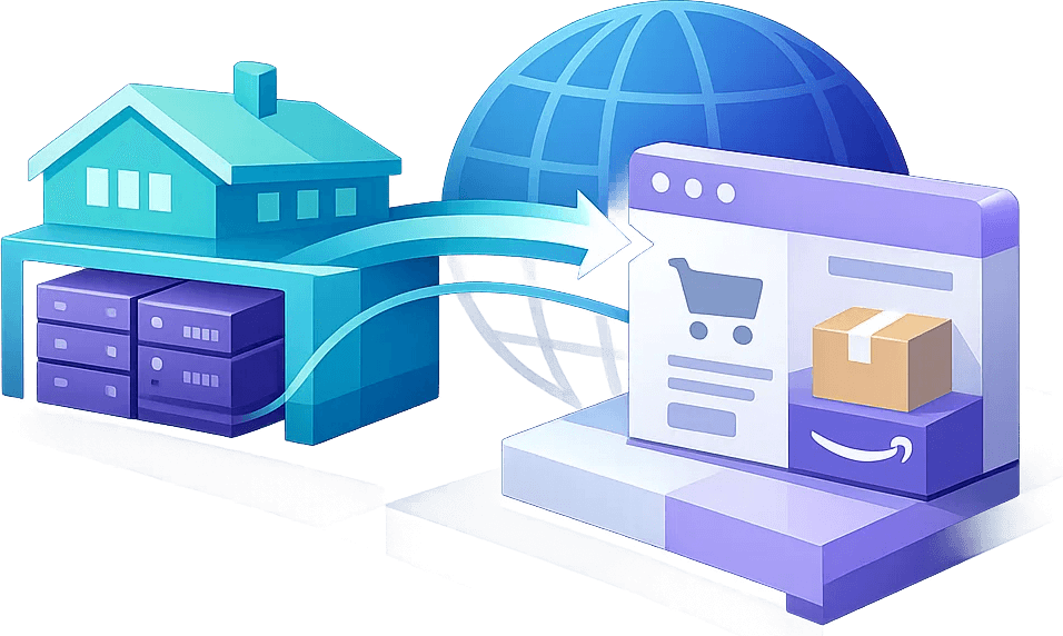 Amazon代理控制面板展示成功率、低延迟与地区定位能力