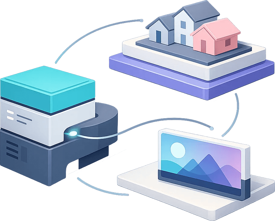Midjourney 代理基础设施展示，包含稳定会话与全球住宅代理覆盖