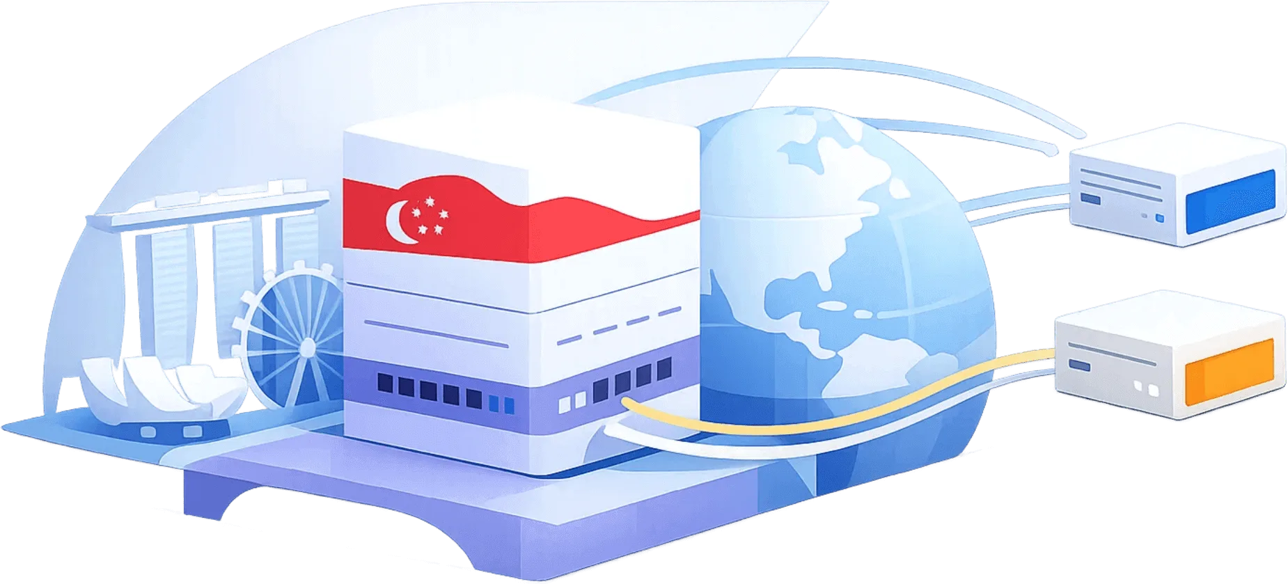 新加坡国旗图标