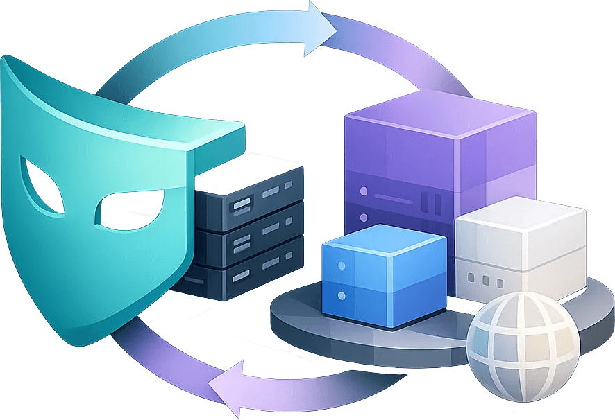 动态机房代理控制台示意图
